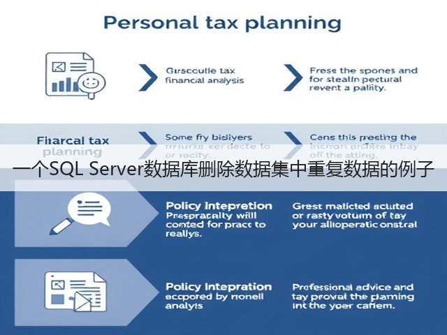 一个SQL Server数据库删除数据集中重复数据的例子(图3) 一个SQL Server数据库删除数据集中重复数据的例子(图3)