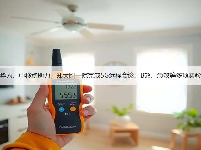 华为、中移动助力，郑大附一院完成5G远程会诊、B超、急救等多项实验(图2)