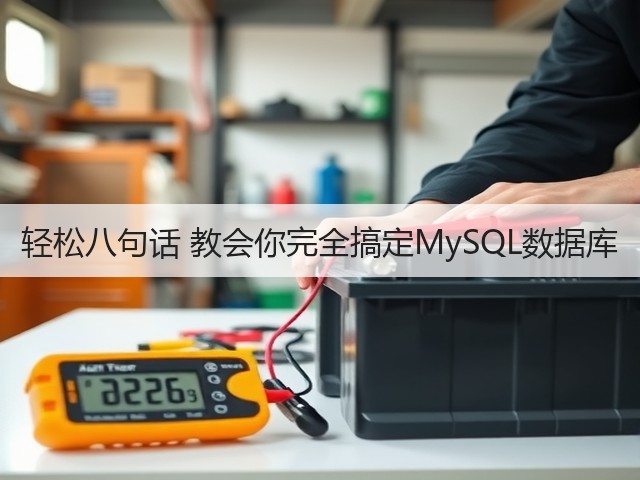 轻松八句话 教会你完全搞定MySQL数据库(图3) 轻松八句话 教会你完全搞定MySQL数据库(图3)