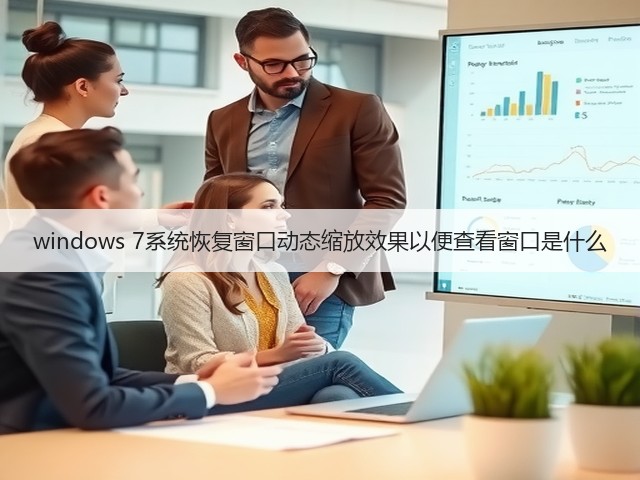 windows 7系统恢复窗口动态缩放效果以便查看窗口是什么(图1)