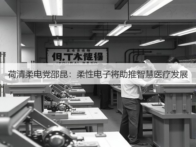 荷清柔电党邵昆:柔性电子将助推智慧医疗发展(图3) 荷清柔电党邵昆:柔性电子将助推智慧医疗发展(图3)