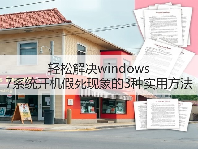轻松解决windows 7系统开机假死现象的3种实用方法(图3) 轻松解决windows 7系统开机假死现象的3种实用方法(图3)