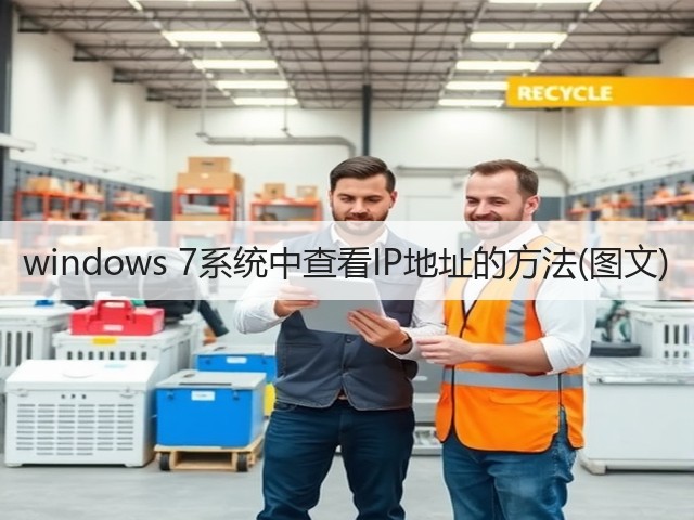 windows 7系统中查看IP地址的方法(图文)(图3) windows 7系统中查看IP地址的方法(图文)(图3)