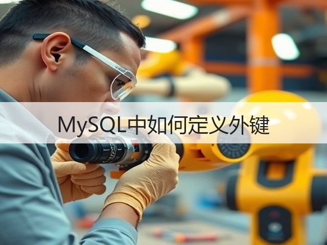 MySQL中如何定义外键(图3) MySQL中如何定义外键(图3)