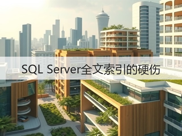 SQL Server全文索引的硬伤(图3) SQL Server全文索引的硬伤(图3)