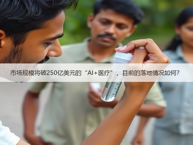 市场规模将破250亿美元的“AI+医疗”,目前的落地情况如何?(图1) 市场规模将破250亿美元的“AI+医疗”,目前的落地情况如何?(图1)