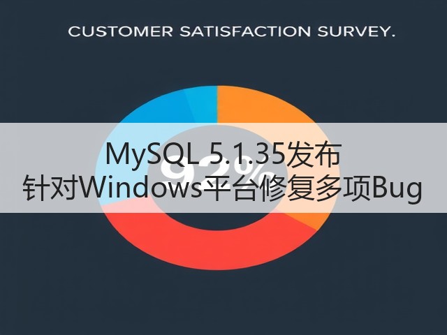 MySQL 5.1.35发布 针对Windows平台修复多项Bug(图1) MySQL 5.1.35发布 针对Windows平台修复多项Bug(图1)