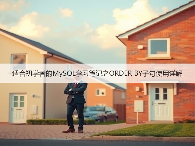 适合初学者的MySQL学习笔记之ORDER BY子句使用详解(图3) 适合初学者的MySQL学习笔记之ORDER BY子句使用详解(图3)