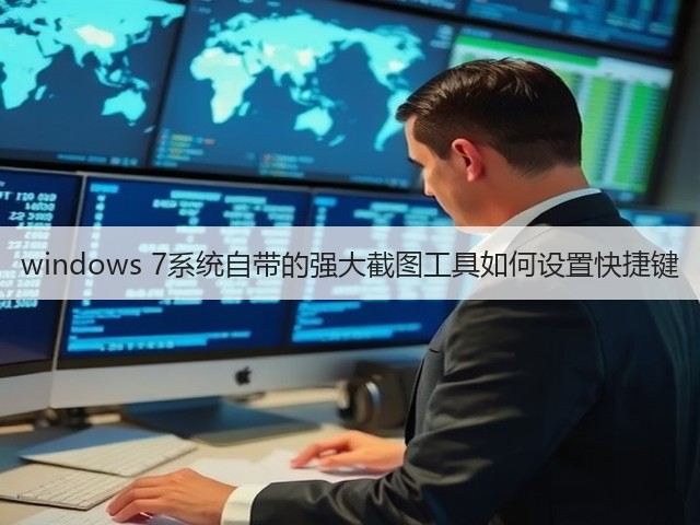 windows 7系统自带的强大截图工具如何设置快捷键(图1) windows 7系统自带的强大截图工具如何设置快捷键(图1)