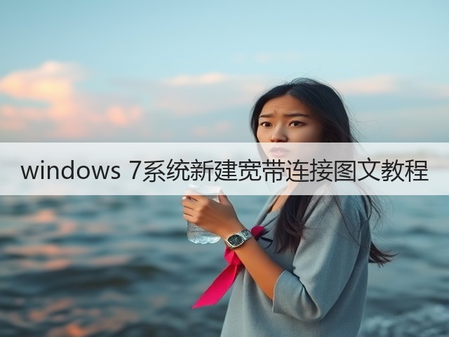 windows 7系统新建宽带连接图文教程(图3) windows 7系统新建宽带连接图文教程(图3)