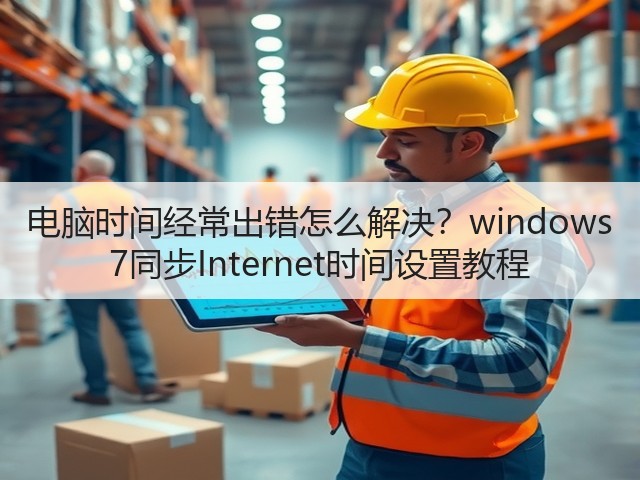 电脑时间经常出错怎么解决？windows 7同步Internet时间设置教程(图1)