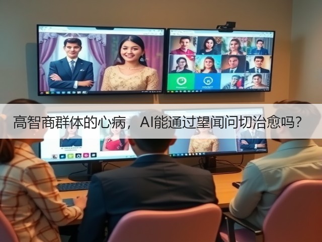 高智商群体的心病,AI能通过望闻问切治愈吗?(图1) 高智商群体的心病,AI能通过望闻问切治愈吗?(图1)