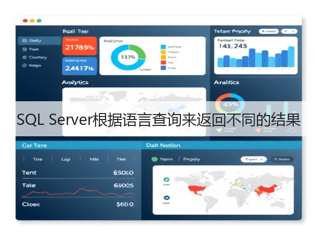 SQL Server根据语言查询来返回不同的结果(图1) SQL Server根据语言查询来返回不同的结果(图1)