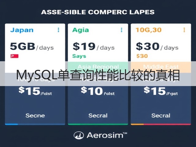 MySQL单查询性能比较的真相(图3) MySQL单查询性能比较的真相(图3)