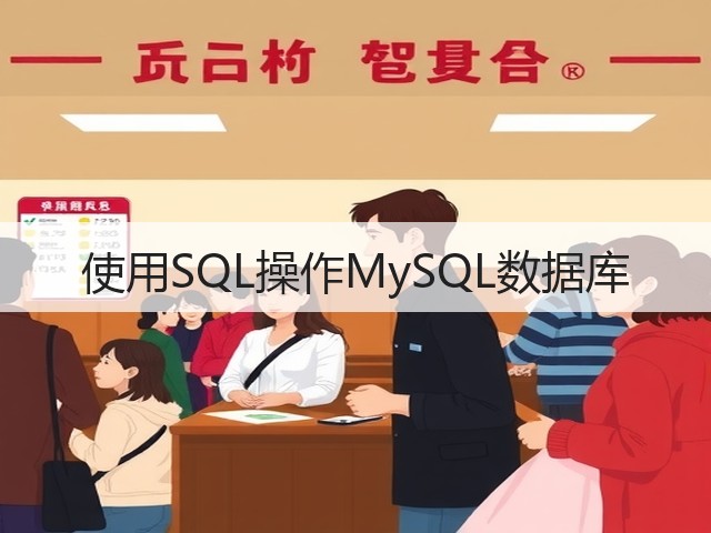 使用SQL操作MySQL数据库(图1) 使用SQL操作MySQL数据库(图1)