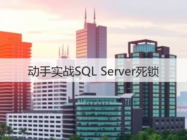 动手实战SQL Server死锁(图2) 动手实战SQL Server死锁(图2)