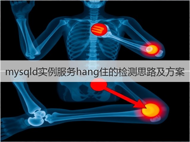 mysqld实例服务hang住的检测思路及方案(图1) mysqld实例服务hang住的检测思路及方案(图1)