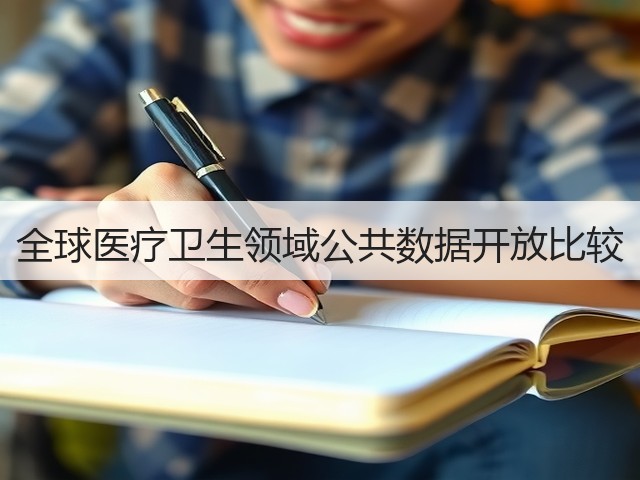 全球医疗卫生领域公共数据开放比较(图3) 全球医疗卫生领域公共数据开放比较(图3)