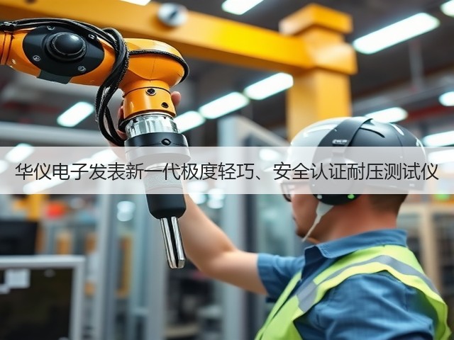 华仪电子发表新一代极度轻巧、安全认证耐压测试仪(图3) 华仪电子发表新一代极度轻巧、安全认证耐压测试仪(图3)