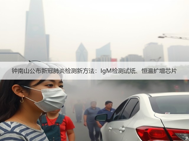 钟南山公布新冠肺炎检测新方法：IgM检测试纸、恒温扩增芯片(图2)