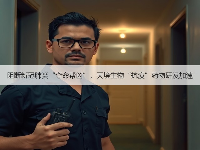阻断新冠肺炎“夺命帮凶”,天境生物“抗疫”药物研发加速(图1) 阻断新冠肺炎“夺命帮凶”,天境生物“抗疫”药物研发加速(图1)