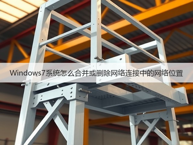 Windows7系统怎么合并或删除网络连接中的网络位置(图1) Windows7系统怎么合并或删除网络连接中的网络位置(图1)