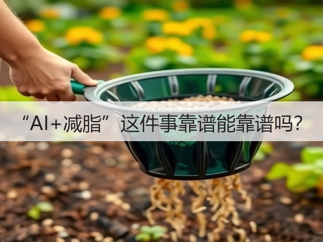 “AI+减脂”这件事靠谱能靠谱吗?(图3) “AI+减脂”这件事靠谱能靠谱吗?(图3)