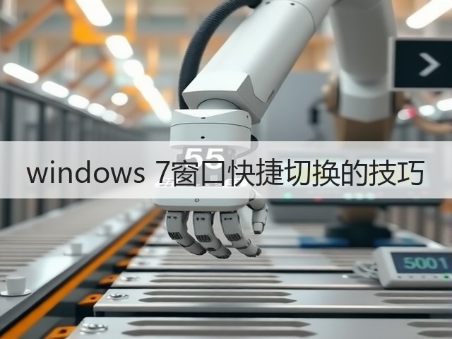 windows 7窗口快捷切换的技巧(图1) windows 7窗口快捷切换的技巧(图1)
