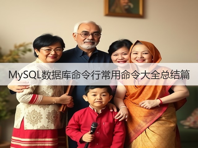 MySQL数据库命令行常用命令大全总结篇(图2) MySQL数据库命令行常用命令大全总结篇(图2)