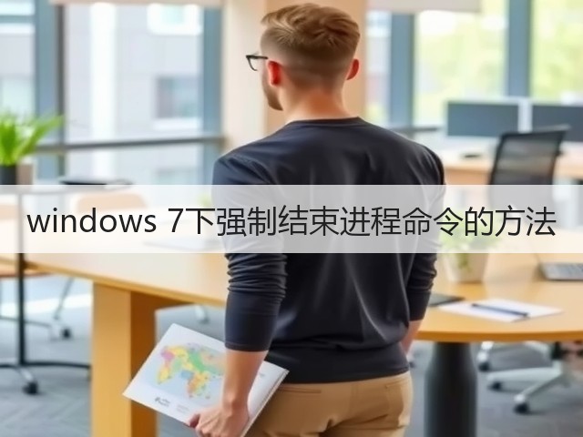 windows 7下强制结束进程命令的方法(图3)