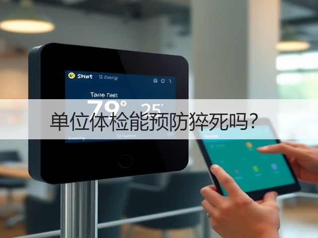 单位体检能预防猝死吗?(图3) 单位体检能预防猝死吗?(图3)