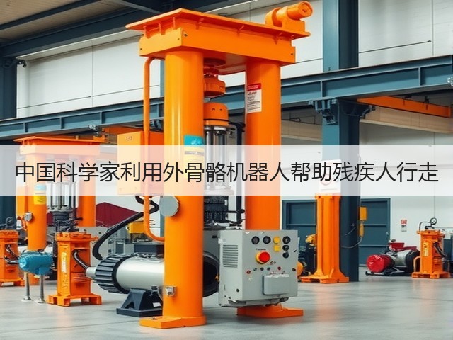 中国科学家利用外骨骼机器人帮助残疾人行走(图3) 中国科学家利用外骨骼机器人帮助残疾人行走(图3)