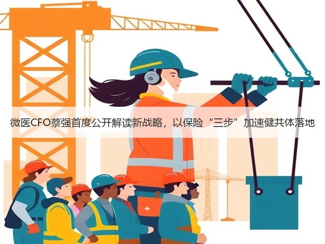 微医CFO蔡强首度公开解读新战略,以保险“三步”加速健共体落地(图1) 微医CFO蔡强首度公开解读新战略,以保险“三步”加速健共体落地(图1)