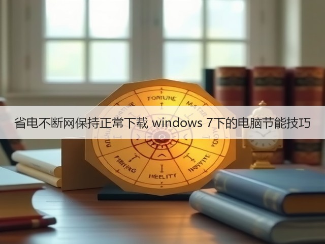 省电不断网保持正常下载 windows 7下的电脑节能技巧(图1) 省电不断网保持正常下载 windows 7下的电脑节能技巧(图1)