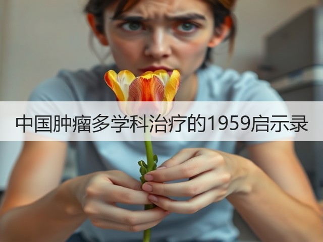 中国肿瘤多学科治疗的1959启示录(图2) 中国肿瘤多学科治疗的1959启示录(图2)