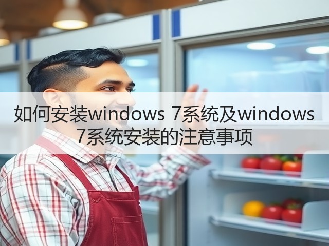 如何安装windows 7系统及windows 7系统安装的注意事项(图3) 如何安装windows 7系统及windows 7系统安装的注意事项(图3)
