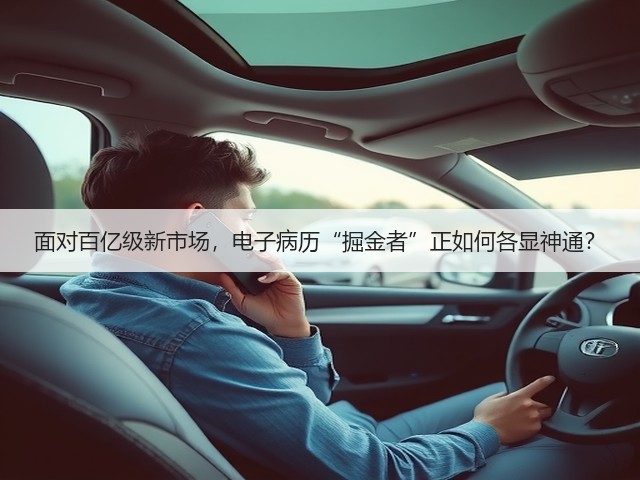 面对百亿级新市场,电子病历“掘金者”正如何各显神通?(图2) 面对百亿级新市场,电子病历“掘金者”正如何各显神通?(图2)