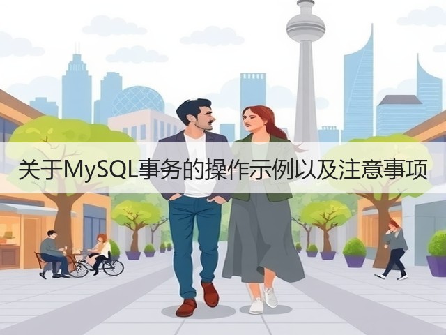 关于MySQL事务的操作示例以及注意事项(图3) 关于MySQL事务的操作示例以及注意事项(图3)