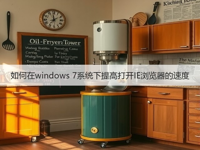 如何在windows 7系统下提高打开IE浏览器的速度(图1)
