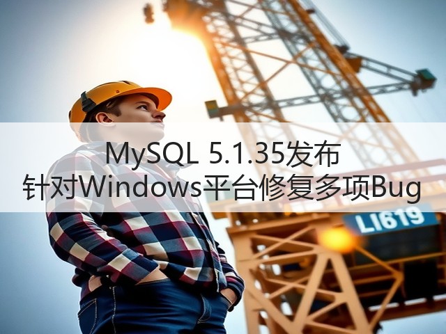 MySQL 5.1.35发布 针对Windows平台修复多项Bug(图2) MySQL 5.1.35发布 针对Windows平台修复多项Bug(图2)