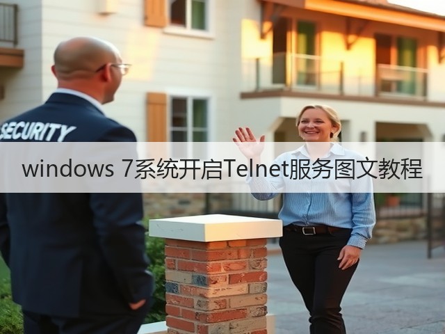 windows 7系统开启Telnet服务图文教程(图3) windows 7系统开启Telnet服务图文教程(图3)