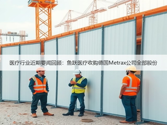 医疗行业近期要闻回顾:鱼跃医疗收购德国Metrax公司全部股份(图1) 医疗行业近期要闻回顾:鱼跃医疗收购德国Metrax公司全部股份(图1)