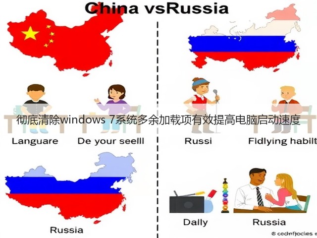 彻底清除windows 7系统多余加载项有效提高电脑启动速度(图2) 彻底清除windows 7系统多余加载项有效提高电脑启动速度(图2)