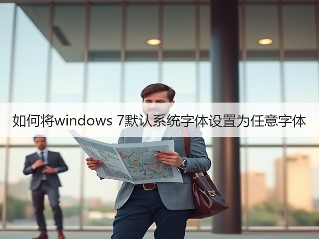 如何将windows 7默认系统字体设置为任意字体(图1) 如何将windows 7默认系统字体设置为任意字体(图1)