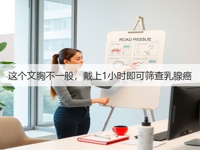 这个文胸不一般，戴上1小时即可筛查乳腺癌(图2)