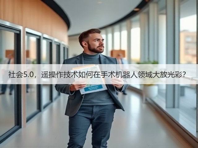 社会5.0,遥操作技术如何在手术机器人领域大放光彩?(图3) 社会5.0,遥操作技术如何在手术机器人领域大放光彩?(图3)