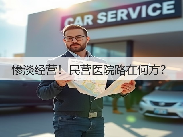 惨淡经营!民营医院路在何方?(图2) 惨淡经营!民营医院路在何方?(图2)