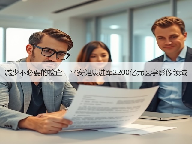 减少不必要的检查,平安健康进军2200亿元医学影像领域(图2) 减少不必要的检查,平安健康进军2200亿元医学影像领域(图2)