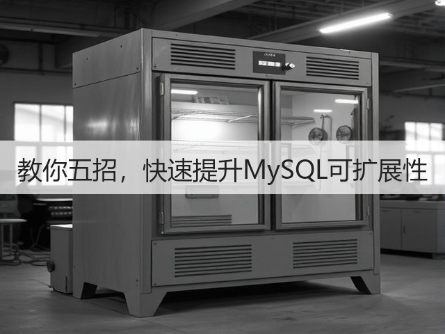 教你五招,快速提升MySQL可扩展性(图1) 教你五招,快速提升MySQL可扩展性(图1)