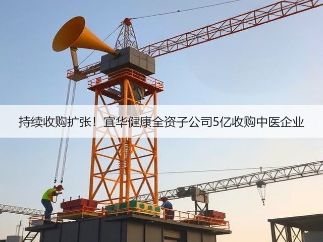 持续收购扩张!宜华健康全资子公司5亿收购中医企业(图2) 持续收购扩张!宜华健康全资子公司5亿收购中医企业(图2)